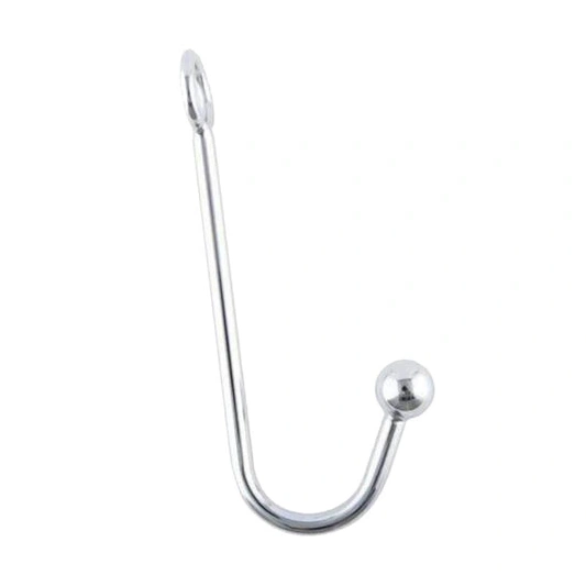 Metal 3294 Hook Sex Smooth AllNight Anal Toy 1115